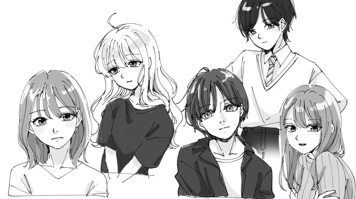 10月のスケッチ達✍🏻苦手な角度を練習しました。 