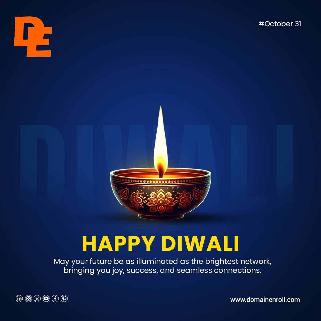 DomainEnroll's tweet image. Happy Diwali 🪔

#diwalicelebration #diwali #diwalijoy #diwalispecial💥 #diwaligifts