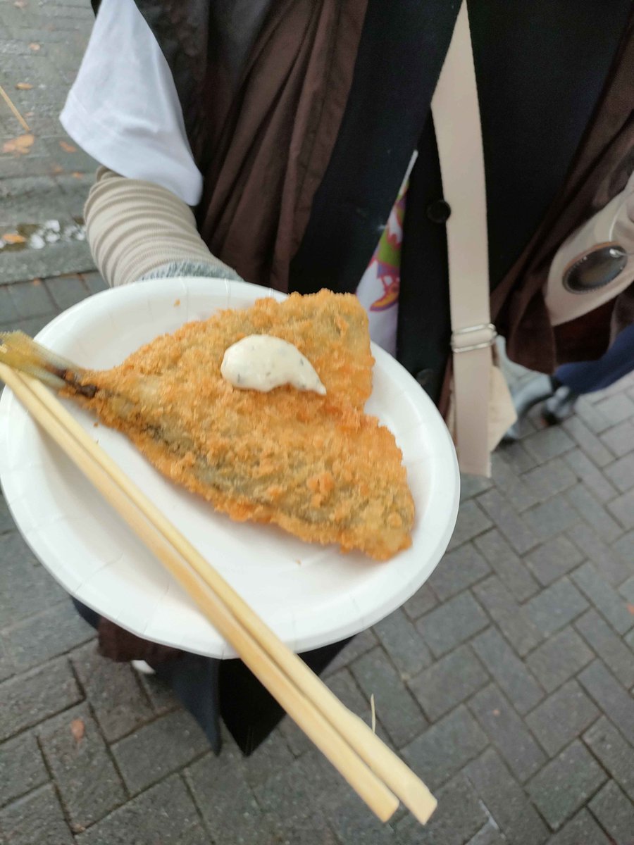 GTR5519's tweet photo. #おさかなだお長崎

めちゃめちゃお得なアジフライ提供中！！
カレーもあるよ！ https://t.co/7MZzR9Py4C