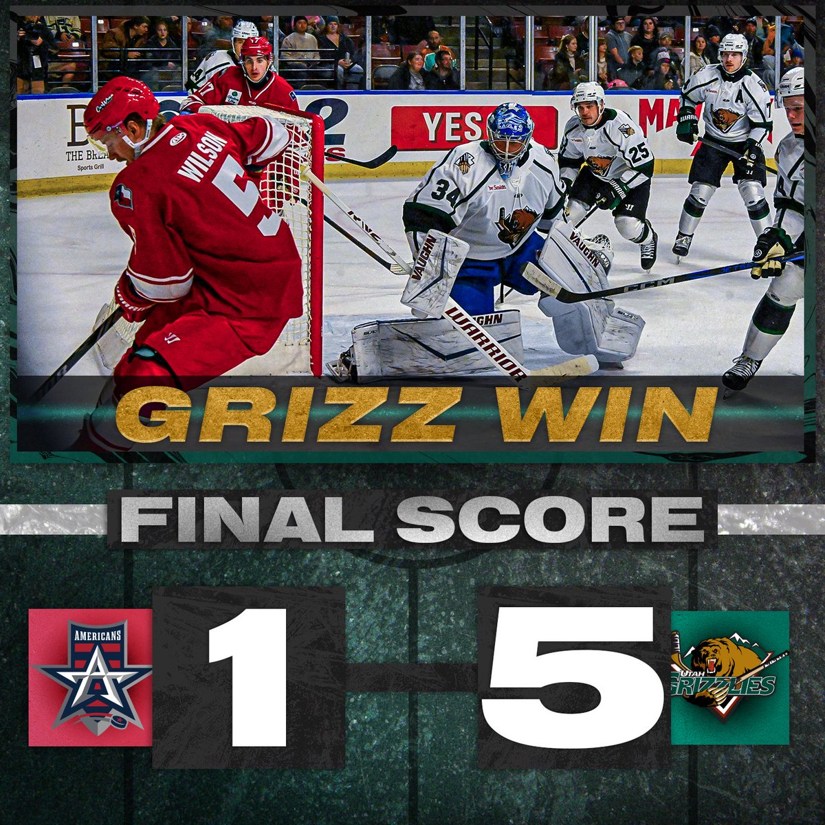 UtahGrizzlies's tweet photo. MAKE SOME NOISE FOR YOUR BOYYYSSSS 🗣️🗣️🗣️ https://t.co/Kq11WdUMKy
