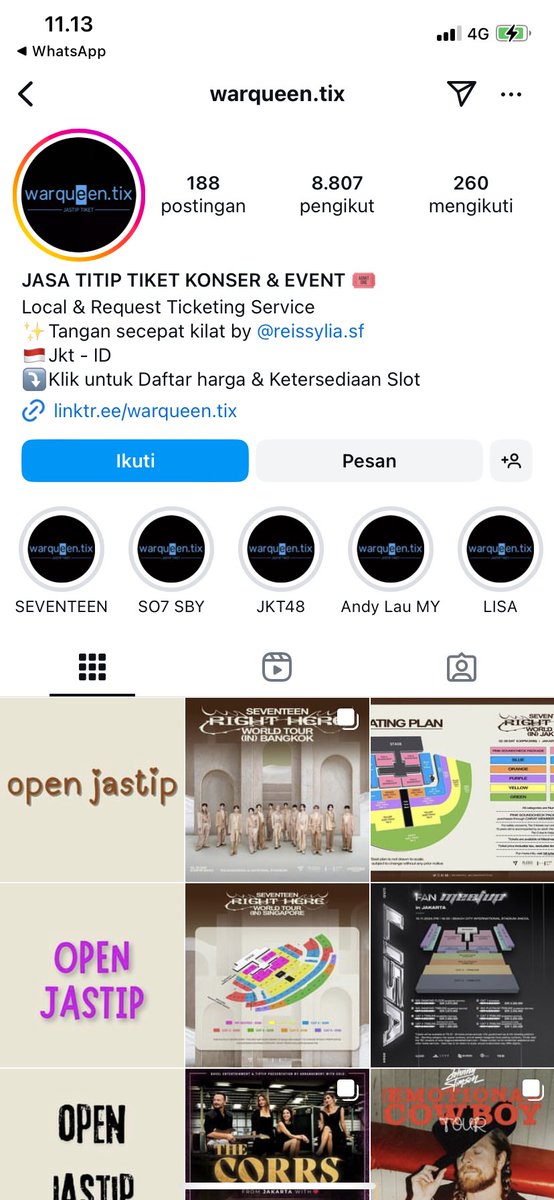 LITA.TIX | Jastip Tiket Taeyong Chen EXO tweet media