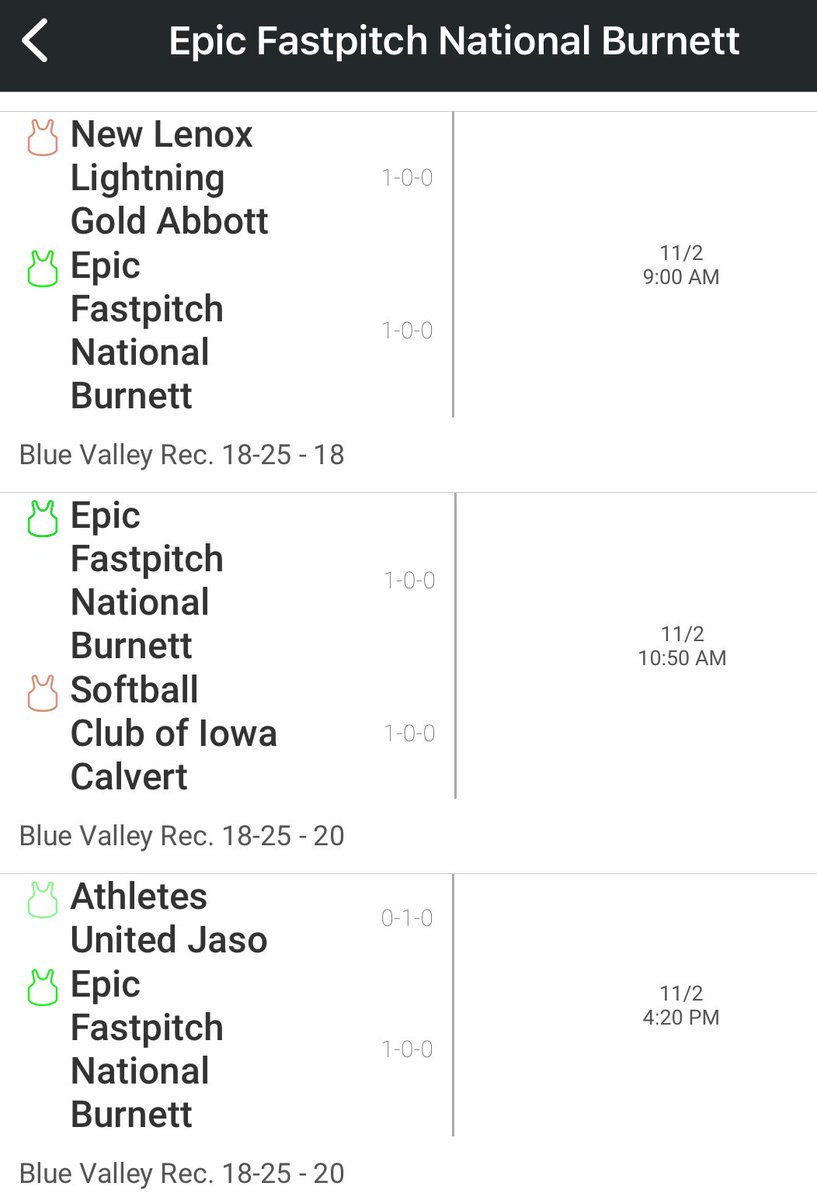 OKAthleticsJB's tweet photo. 💥7-2 Win💥Good Start 🥎 Pool @TopGunEvents Select Invite
Overland Park, Kansas. 
Next Game 9AM Field 18 at Blue Valley Recreation 👀 @Sports_Recruits Team Profile ⬇️⬇️
https://t.co/oGFX2eyanA

@DRecruits1 @DirectRecruits @TopPreps @CoastRecruitsSB @CoastRecruits @okhsscores @NE_Ok_HS_Sports @AlphaRecruit1 @OklaPrepSports @Softball_Home @SoftballDown @SBRRetweets @ExtraInningSB @GoJacksSB @HuskerSoftball @DartmouthSball @GoShockersSB @MizzouSoftball @CycloneSB @RecruitUok @UncommittedUTR @recruitmeSB @UncommittedStud @upnextrecruits