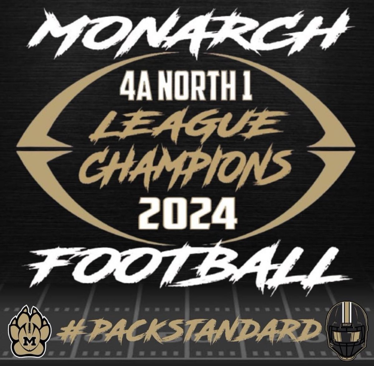 FOR THE FIRST TIME SINCE 2016, THE MONARCH COYOTES ARE LEAGUE CHAMPIONS! NEXT STEP…PLAYOFFS!

#MOHIFOOTBALL #SKOYOTES #PACKSTANDARD #80027 #ROADWARRIORS COYOTECOUNTRY #SEASON27