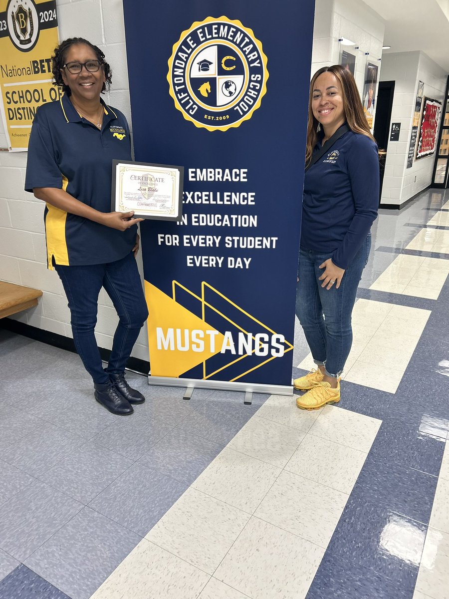 Congratulation to the BEST Bookkeeper in Fulton County Schools, Mrs. Lisa Blake! Thank you for your EXCELLENCE!