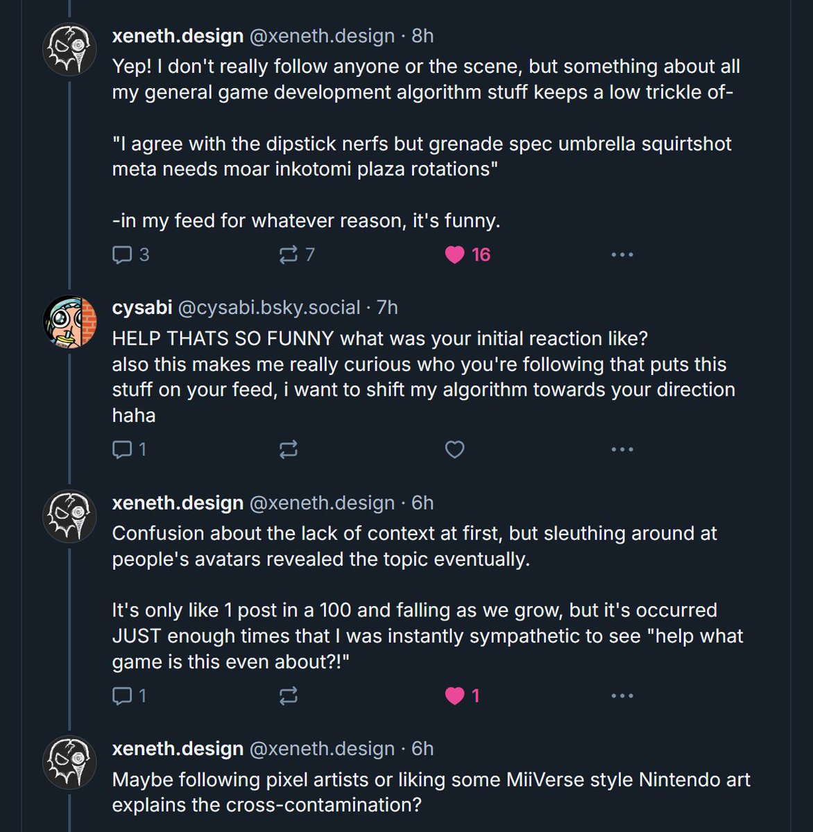 cysabi's tweet photo. meanwhile on the better platform https://t.co/oxzKCo6Nd1