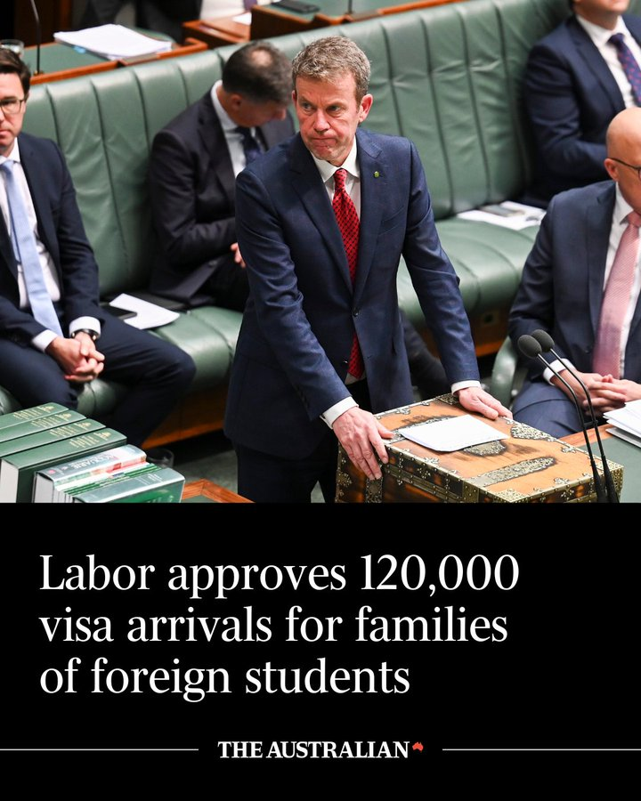 BikoKonstantin1's tweet photo. So 120K visas for families of foreign students while we're in the middle of a housing crisis? https://t.co/Cbpz0t1JnV