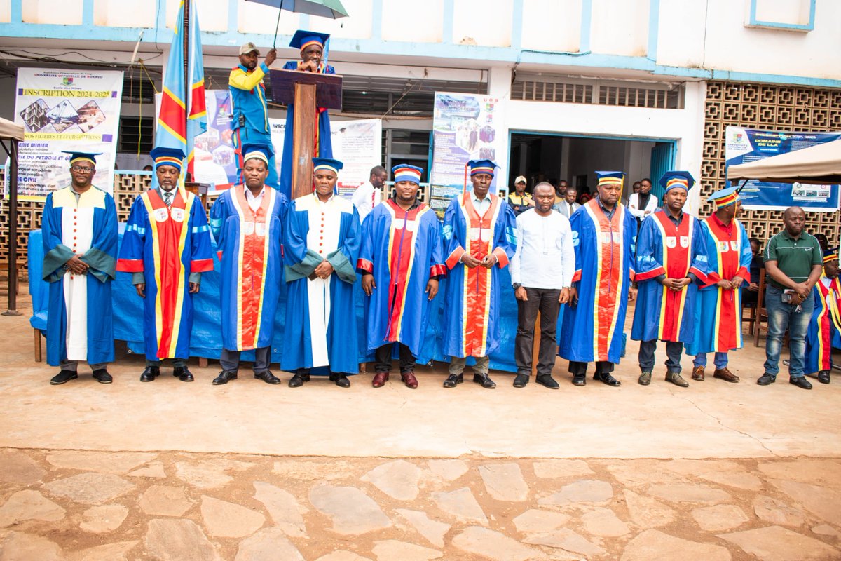 UOB : L’année académique 2024-2025 lancée, le Recteur P.O Charles KAHINDO rassure les étudiants de la qualité et la quantité de savoirs qu’ils auront à côtoyer

Tout lire ici: uob.ac.cd/publication/121

𝗨𝗢𝗕, 𝗹𝗮 𝗻𝗼𝗯𝗹𝗲 𝘀𝗼𝘂𝗿𝗰𝗲
