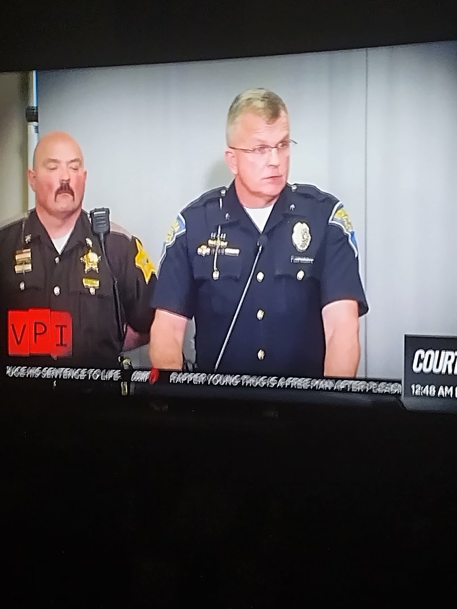 GreenPartyHello's tweet image. Here&apos;s a proposed suspect, accomplist leading the press conference. #LibbyAndAbby @CourtTV