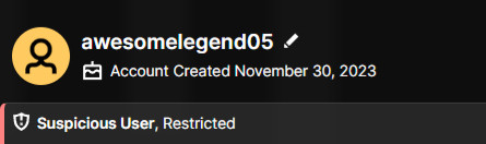 ratbabbey's tweet photo. PLEASE BAN THIS GUY 
ESPECIALLY IF YOU'RE MUTUALS WITH ME

 i banned and blocked him but he's been searching my name in twitch so he can find who i'm collabing with and stalk me that way  

 i'm tired of being stalked and harassed by this freak https://t.co/8T8IxbGYsE