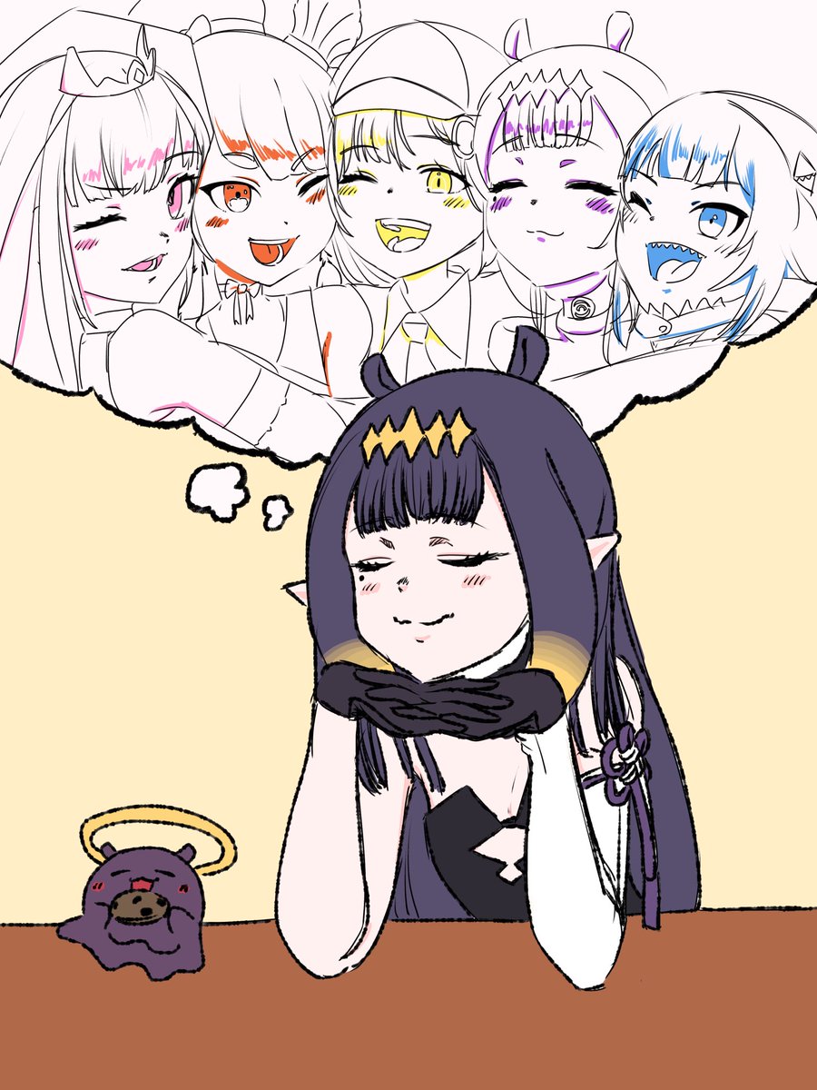 oqutopas88's tweet image. #inART #いなート 
 #holoMyth  #callillust  #KFPicasso  #ameliaRT  #gawrt
思い出  memory