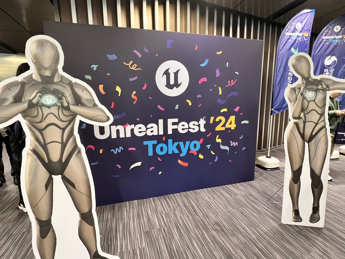 KSxRDevelop's tweet photo. 今日はこちらに来ています💁‍♀️

 #uefest https://t.co/h0yAP1sqDe