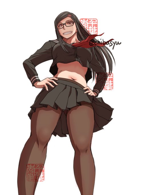 #タイツの日  フォロワーのみなさんに作って頂いたキャラクター。 わりかし気に入ってます(^^) 