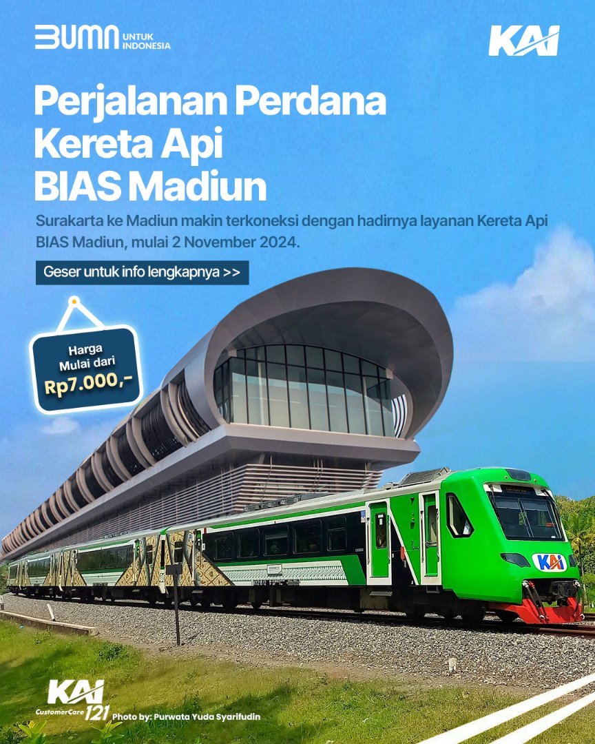 Kereta Api Indonesia tweet media