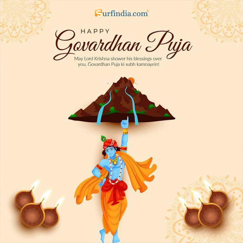 SurfIndia23's tweet photo. Celebrating the day Lord Krishna lifted the Govardhan Hill, teaching us to stay united, protect nature, and embrace life’s blessings. May this day bring strength, joy, and abundance to all! Happy Govardhan Puja!
#GovardhanPuja #Krishna #HappyGovardhanPuja #गोवर्धनपूजा https://t.co/LJbL2Ot2HC