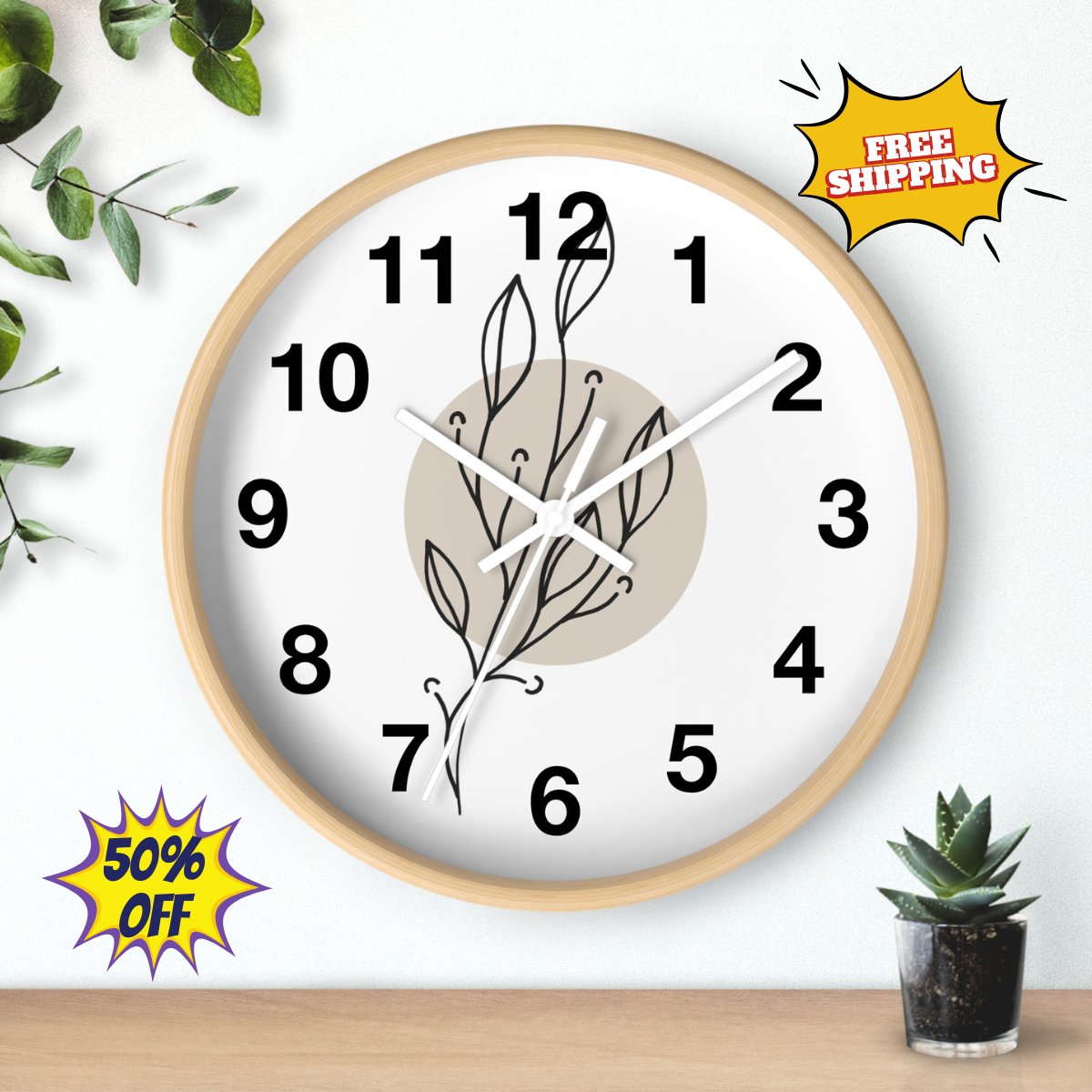 TreasurePrinted's tweet image. Minimalist Floral Wall Clock - Unique Art Design, Elegant Deco by TreasurePrintedArt etsy.me/40ucJRh via @Etsy #WallClock #HomeDecor #SilentClock #MinimalistDesign #ClockDecor #FlowerClock #ModernDecor #UniqueClock #ArtDeco #RoomStyle #PeacefulSpace #WallDecor #etsyfinds