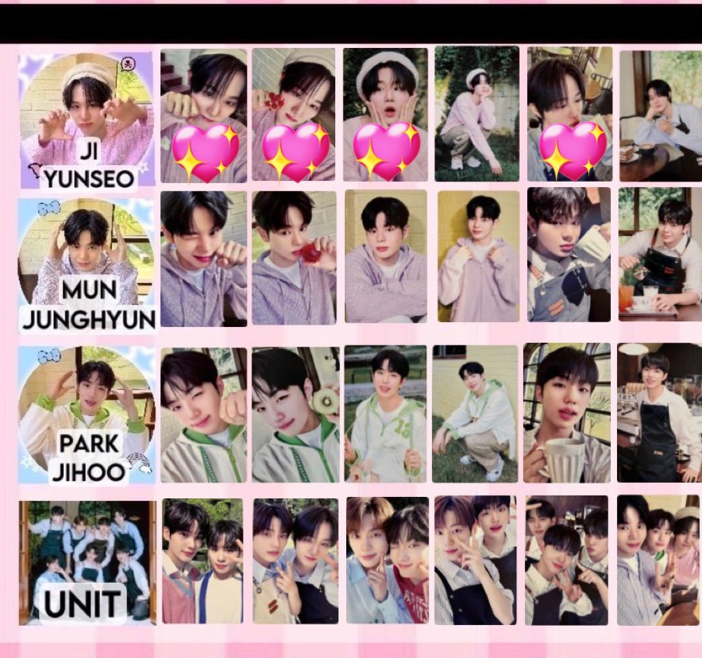 EVNNE グッズ ラントレ ランダム トレカ 交換

譲▶︎ケイタ、ハンビン、スンオン、ジフ

求▶︎ユンソ💖

会場での手渡し可能です！
お気軽にお声掛けください🙇‍♀️

 #EVNNE交換