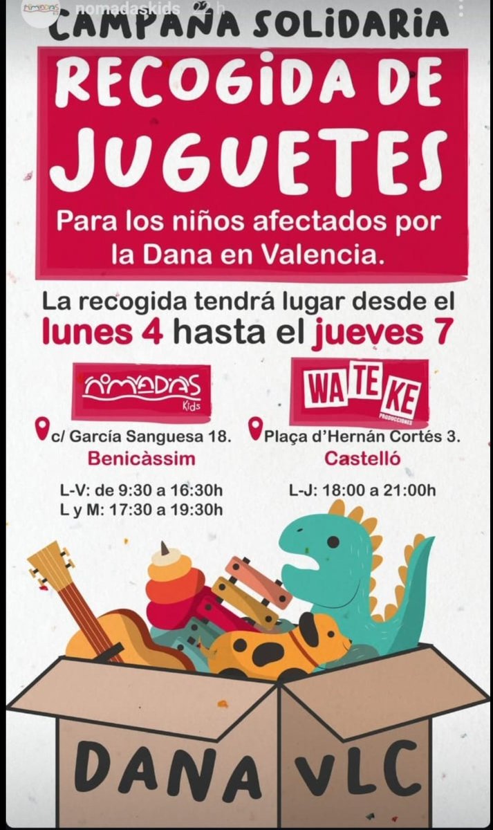 Si sois de Valencia, me han pasado esto.