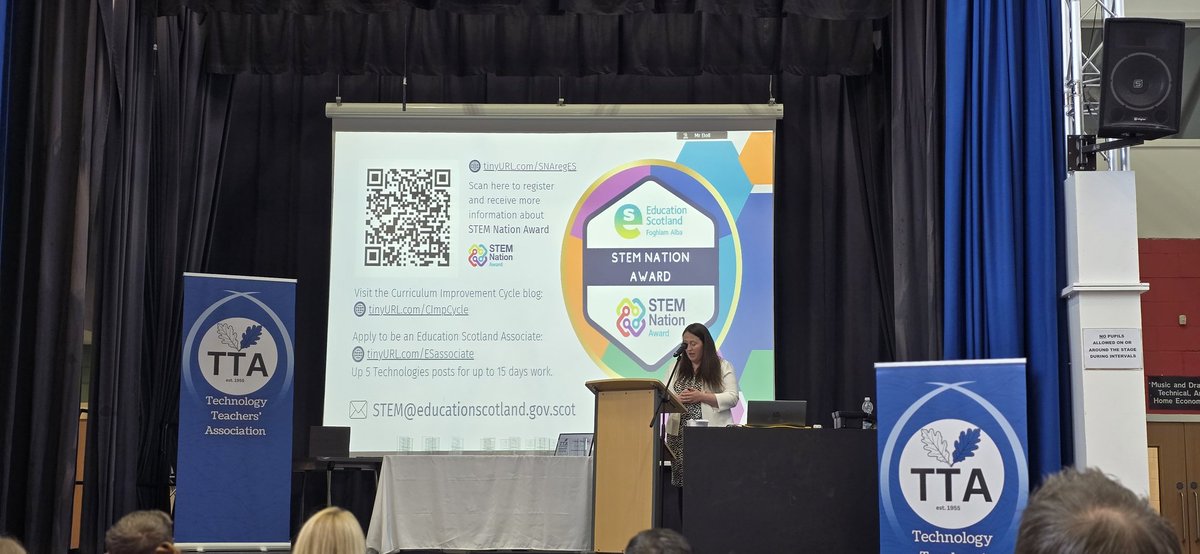 Great keynote speech on Stem Education <a href="/Scottish_TTA/">Scottish TTA</a>