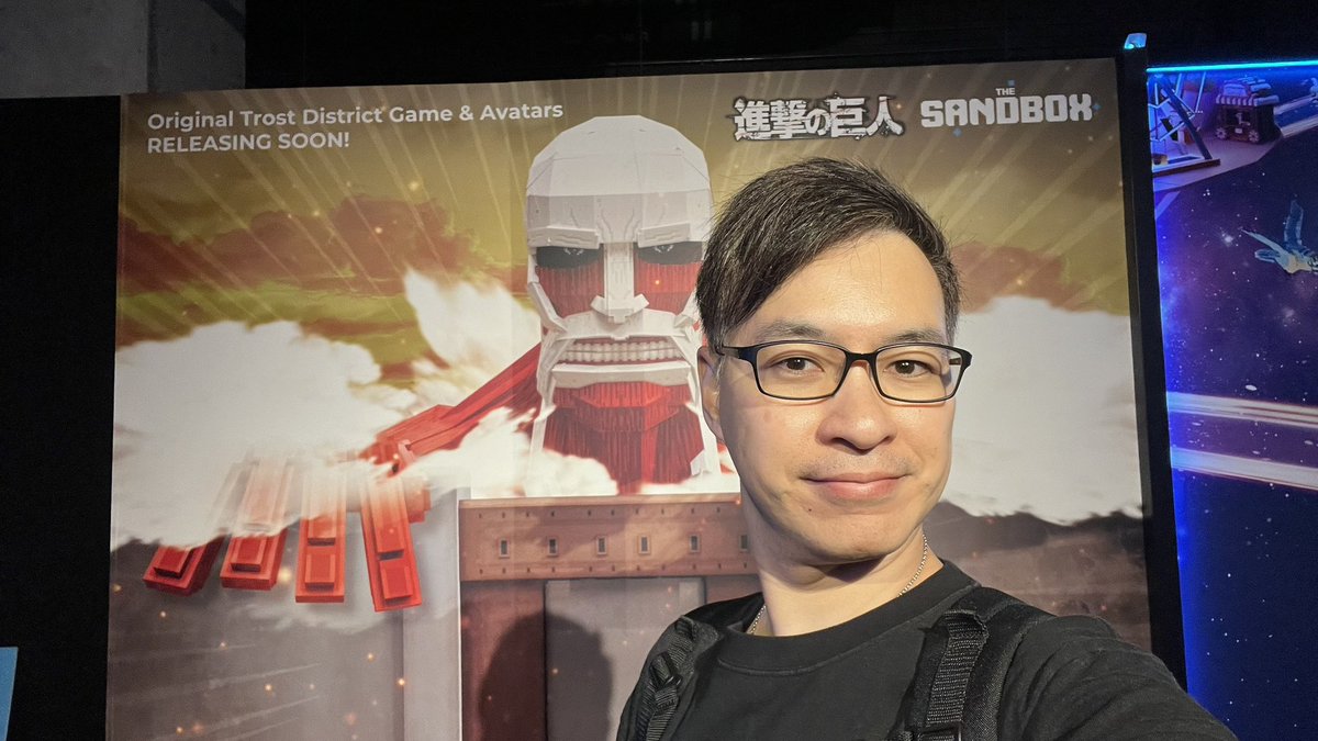 ant_chau's tweet photo. Attack on Titan coming to @TheSandboxCH !
Check it out! https://t.co/OA1wus188Y