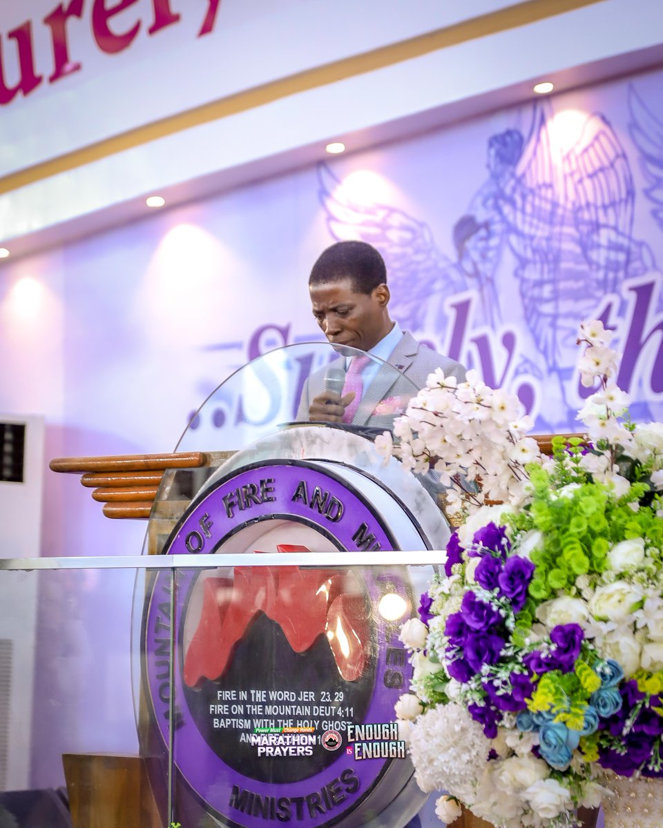 MFMWorldwide's tweet photo. Today, we take authority over our words!
'You will declare a thing, and it will be established for you'—Job 22:28. We proclaim God’s promises with confidence! 🔥
#EnoughIsEnough
#NovemberPMCH
#PowerMustChangeHands
#MFMWorldWide https://t.co/Y5dUKzlb4F