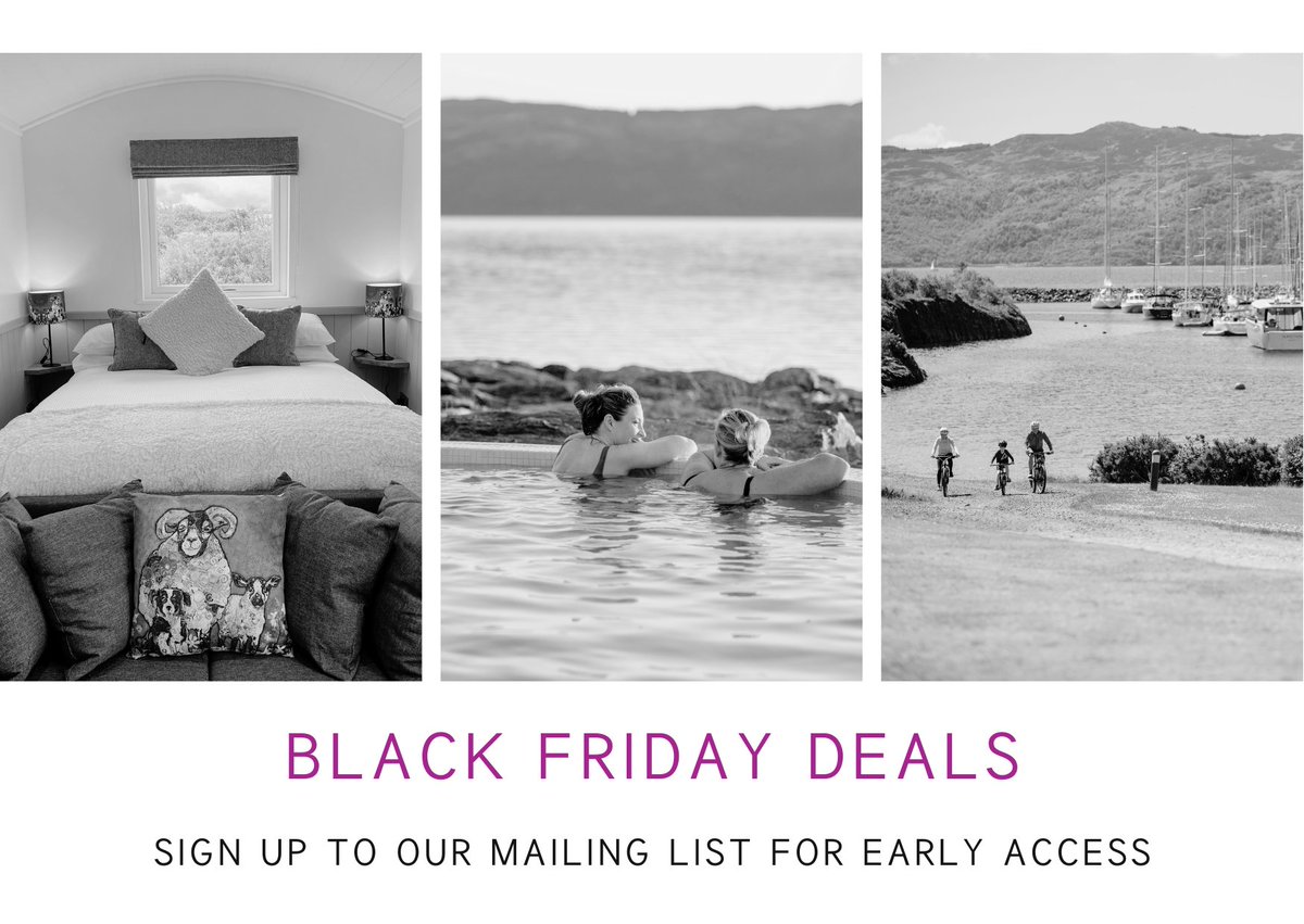 🚨 BLACK FRIDAY DEALS COMING SOON 🚨

Sign up to our mailing list to receive early access to our amazing deals, you don't want to miss these!

Sign up now ⬇
portavadie.us2.list-manage.com/subscribe?u=32…

#BlackFriday