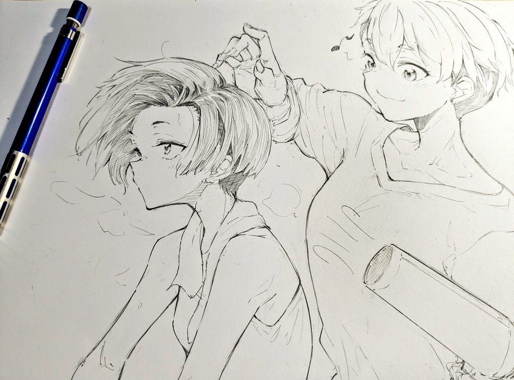 フキちゃんの髪をボワーっとさせたかった…それだけ… 