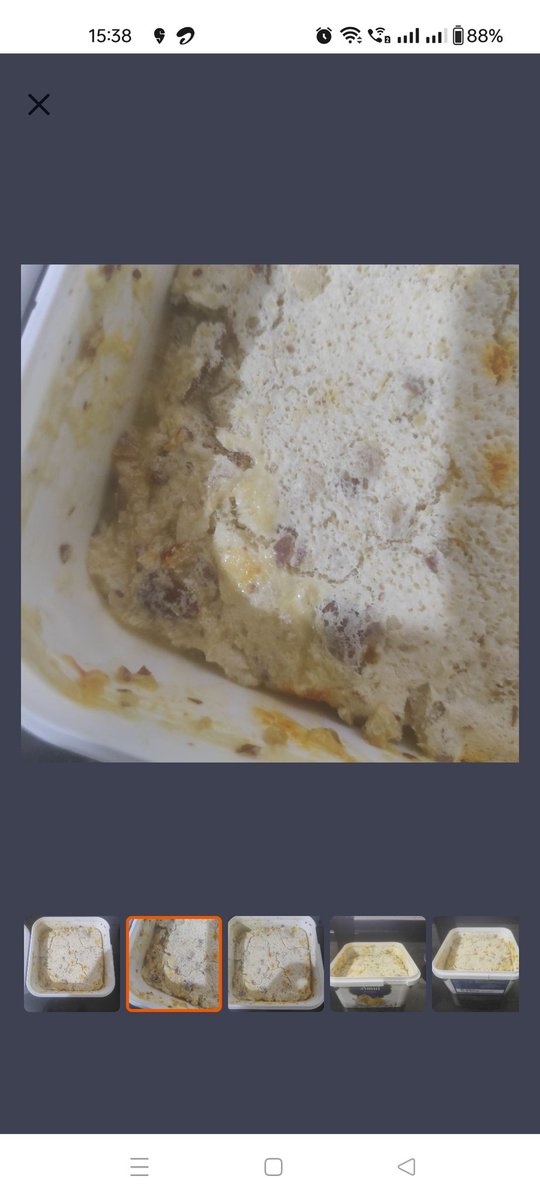 akhilemmanuel's tweet photo. @SwiggyInstamart rotten and frothy ice cream delivered. You should have stale food as a separate category.. with the frequency at which you dish these out. @Amul_Coop https://t.co/OHap0OyZbn