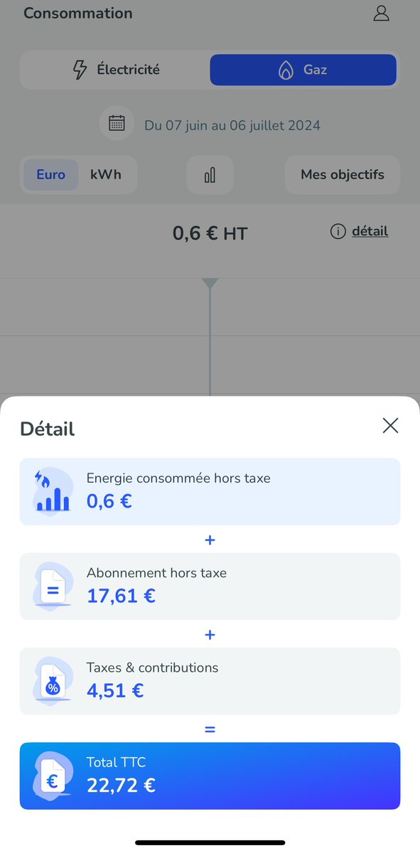 Petiataud's tweet photo. Tu fais des économies d’énergie comme demandé, mais tu paies quasiment 25 fois plus cher que ce que tu consommes. On se gave bien chez @TotalEnergies 🤑 

Mois de juin, de juillet et d’août
#totalenergies https://t.co/ZYt85zTRga