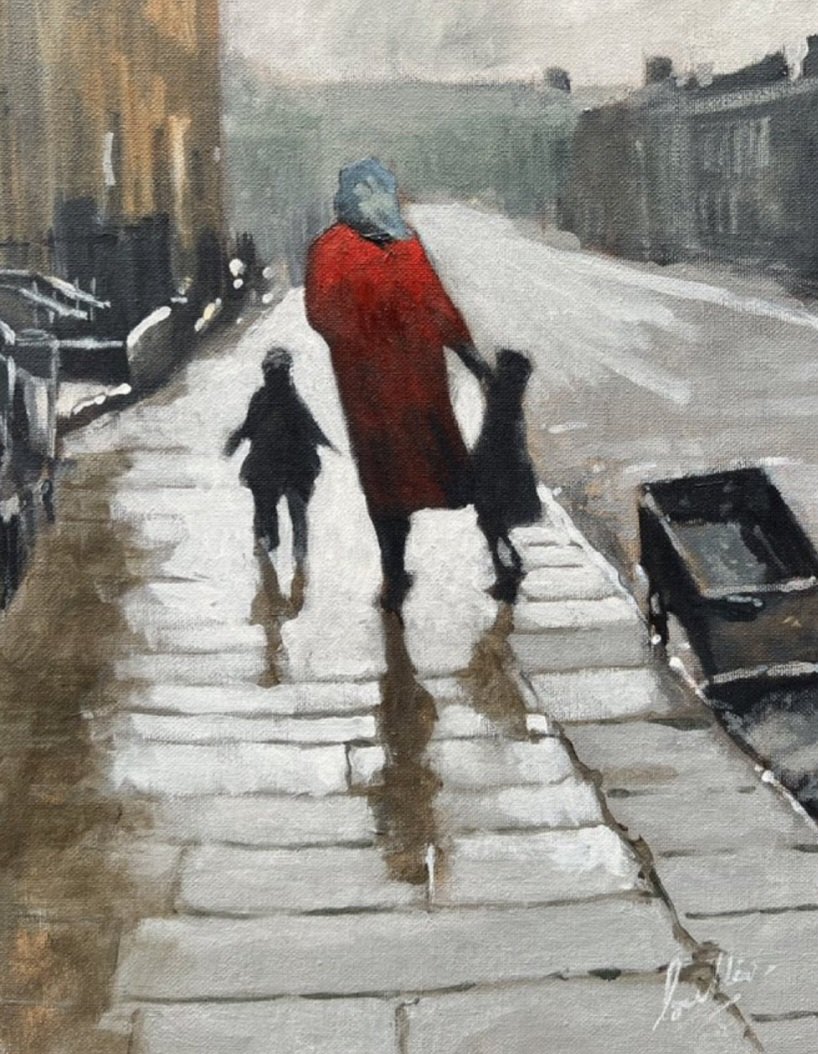 Richard Morris (@ahistoryinart) on Twitter photo Last winter, I posted an occasional series of tweets where well-known people chose their favourite painting. This work 'Off t'grans,' by Dave Coulter was the choice of Janey Godley <a href="/JaneyGodley/">Janey Godley</a> who wrote: 'It reminds me of my mammy, the northern pavements, the light and dark, the Last winter, I posted an occasional series of tweets where well-known people chose their favourite painting. This work 'Off t'grans,' by Dave Coulter was the choice of Janey Godley <a href="/JaneyGodley/">Janey Godley</a> who wrote: 'It reminds me of my mammy, the northern pavements, the light and dark, the