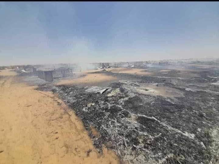 #KeepEyesOnSudan #sudan_war_updates #Darfur
The ongoing violence in N-Darfur areas like Arori, Bir Mezzeh, and Breidik, along with the attacks on villages near Kutum locality, has resulted in significant destruction and a worsening humanitarian crisis.