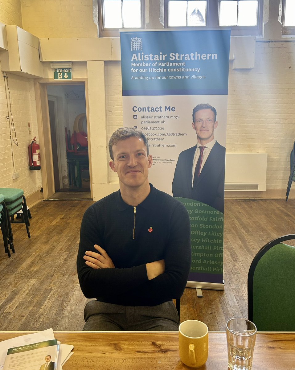 Starting the weekend with our latest constituency surgery in Whitwell!

Thank you to everyone who came along to raise issues with me, these surgeries are an important way for me to hear your ideas and concerns about our local area.