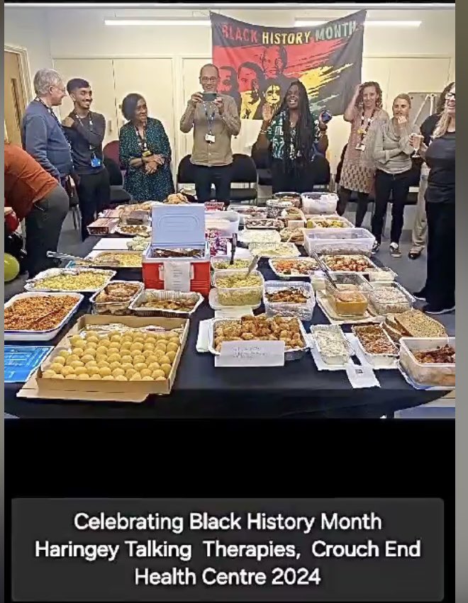 Tina J MBE, MSc (Nurse, Midwife, Queen’s Nurse) (@jegedetina) on Twitter photo It’s the end of Black History Month. Small steps or great strides, making history cont. Trust events are great, but team events/celebration supporting appreciation & inclusion is fantastic <a href="/sade_taiwo/">Sade Dada ❤️</a>. Look out for full <a href="/WhitHealth/">Whittington Health NHS Trust</a> BHM 24 reel🥳💙 It’s the end of Black History Month. Small steps or great strides, making history cont. Trust events are great, but team events/celebration supporting appreciation & inclusion is fantastic <a href="/sade_taiwo/">Sade Dada ❤️</a>. Look out for full <a href="/WhitHealth/">Whittington Health NHS Trust</a> BHM 24 reel🥳💙