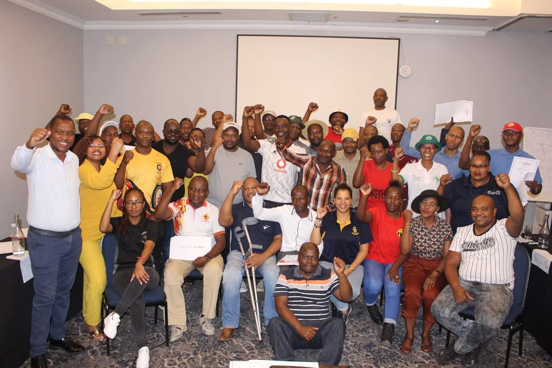 _cosatu's tweet photo. #COSATU affiliated trade unions participated in #Ditsela Institute Labour Law Arbitration National Short Course, facilitated by season Commissioner Tau Hlongwane.
#DITSELA #Basebenzi #WorkersEducation #LabourLaw #Arbitration https://t.co/OsAlps8KNa