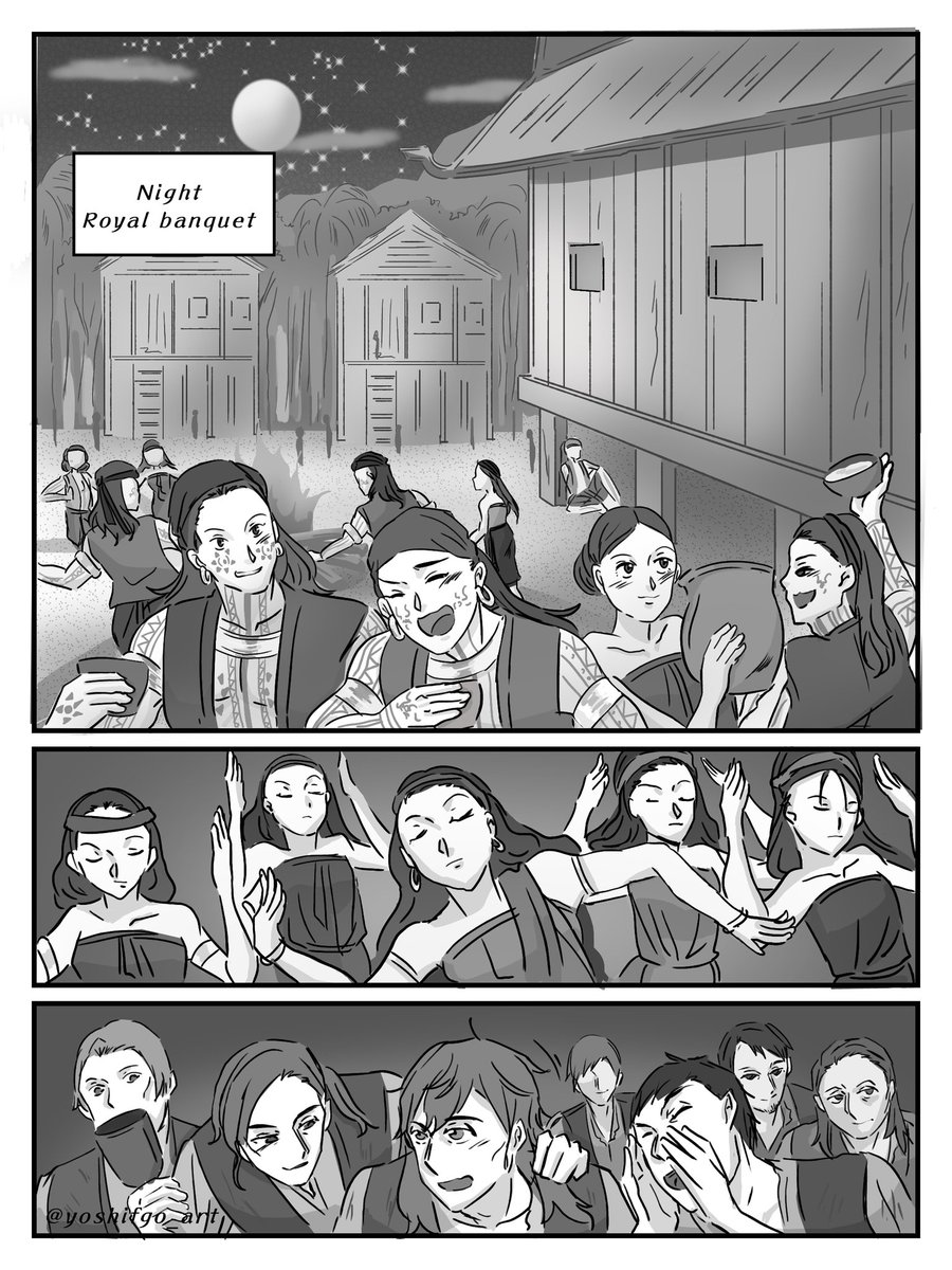 Yoshi45485755's tweet photo. Untold story of Circumnavigation
Chapter 02 part 02
Destiny slowly shows up...(1/2)
#hwsmalaysia #hwsphilippines #aphportugal #fanart #precolonial https://t.co/lnLkqhbF9t