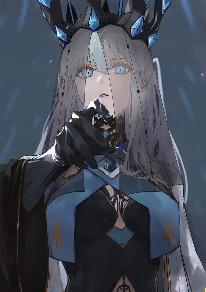 モルガン(Fate) 「モ バ 」|ねこのけだま/3月多忙のイラスト