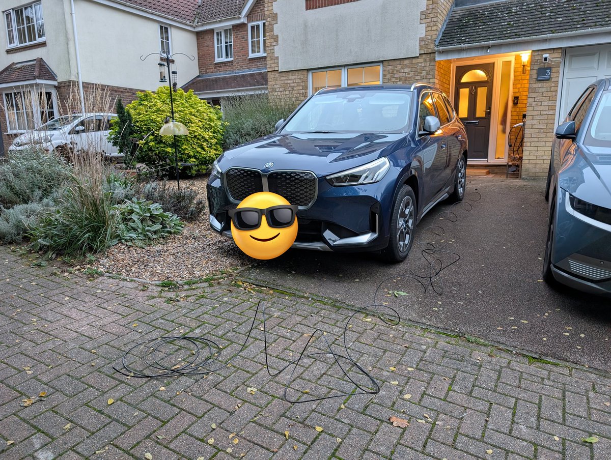 Dcwt2010's tweet photo. @WeAreOpenreach hi there, one of your engineers had kindly done a bit of work to make sure Sky could install the fibre broadband in a few weeks. What I don't understand is why he left all the cable around our cars. It was a trip hazard?! https://t.co/qDRZio1FRy