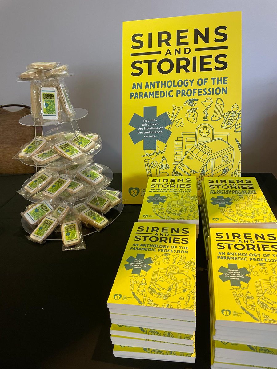 classprofession's tweet photo. Shanon & Kate are at the @ParamedicsUK Student Paramedic Conference 2024 in Liverpool today!
Make sure to stop by and make use of the special conference discount, plus see our newly published title, Sirens & Stories. We’ve even got yummy biscuits to offer! 🤩📚 #UKSPC https://t.co/M95rnSvPEf