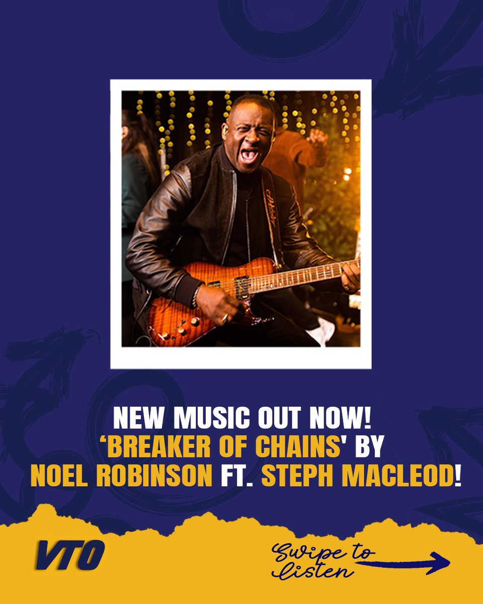 A powerful new song by <a href="/NoelRobinsonUK/">Noel Robinson</a> and <a href="/stephmacleod/">stephmacleod</a> “Breaker of Chains” A song to be added to your playlist. Stream now on all digital platforms slinky.to/BreakerOfChains