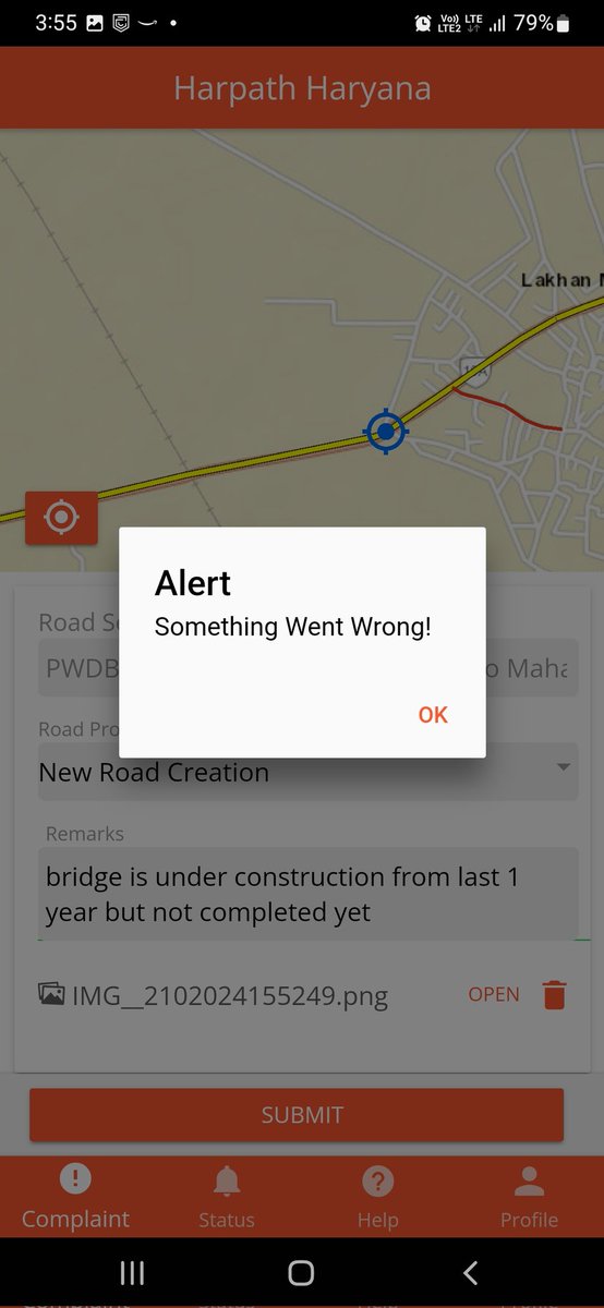Harpath - Haryana Road Complaint App tweet media