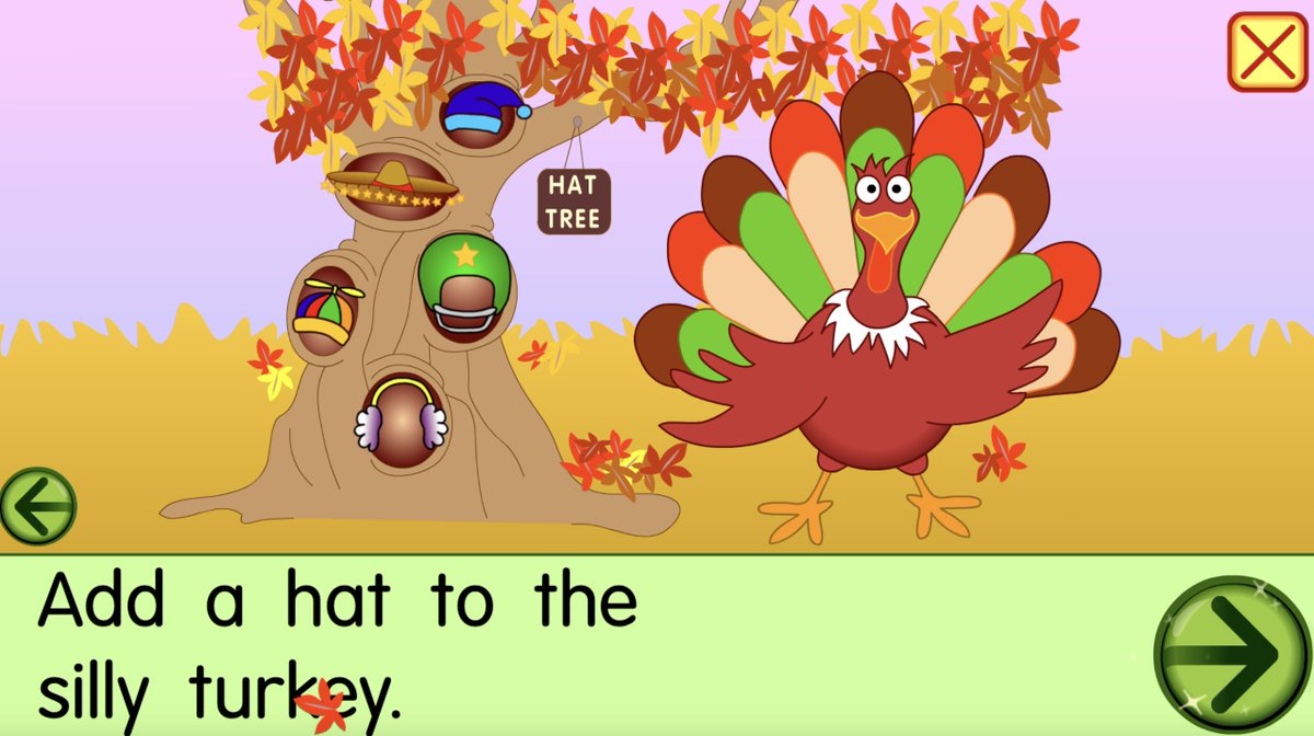 Make reading enjoyable for children! Practicing the 'ur' sound this month with Silly Turkey.

starfall.com/h/holiday/turk…

#literacymatters #kidslearningactivities #interactivelearning