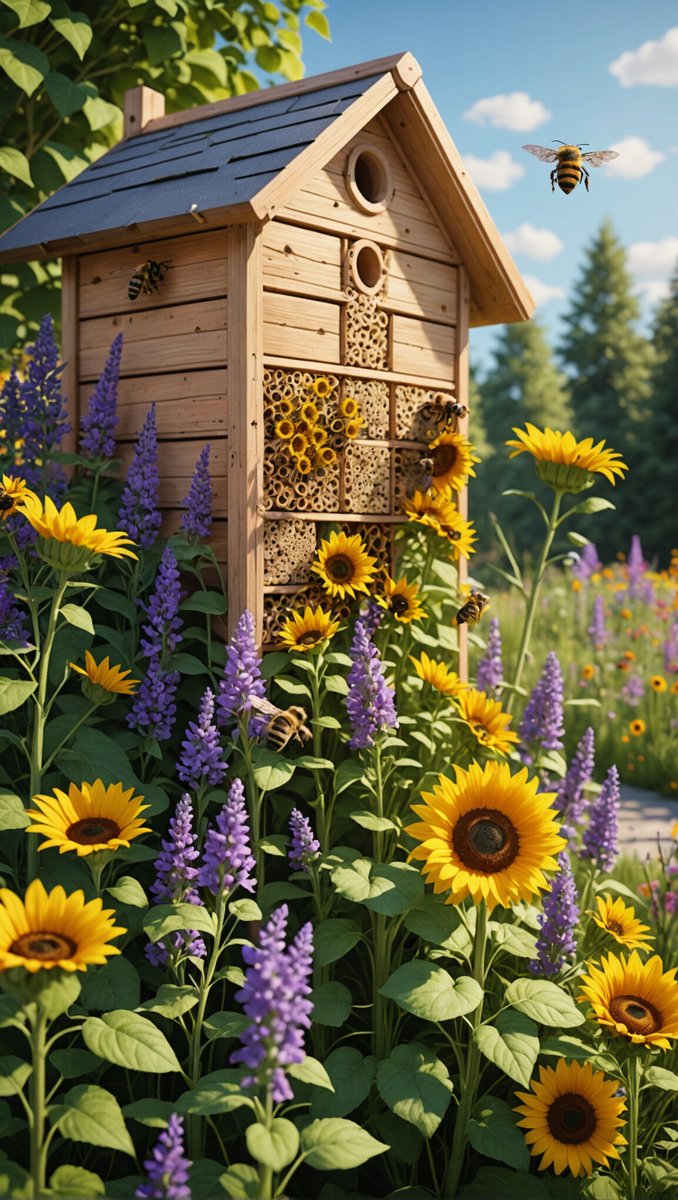 UKBeeLife's tweet image. Discover the incredible benefits of bees for your garden! Learn how these little buzzers can boost your plants and enhance your gardening experience. Click to find out more! #PollinatorPower #BeeFriendly
