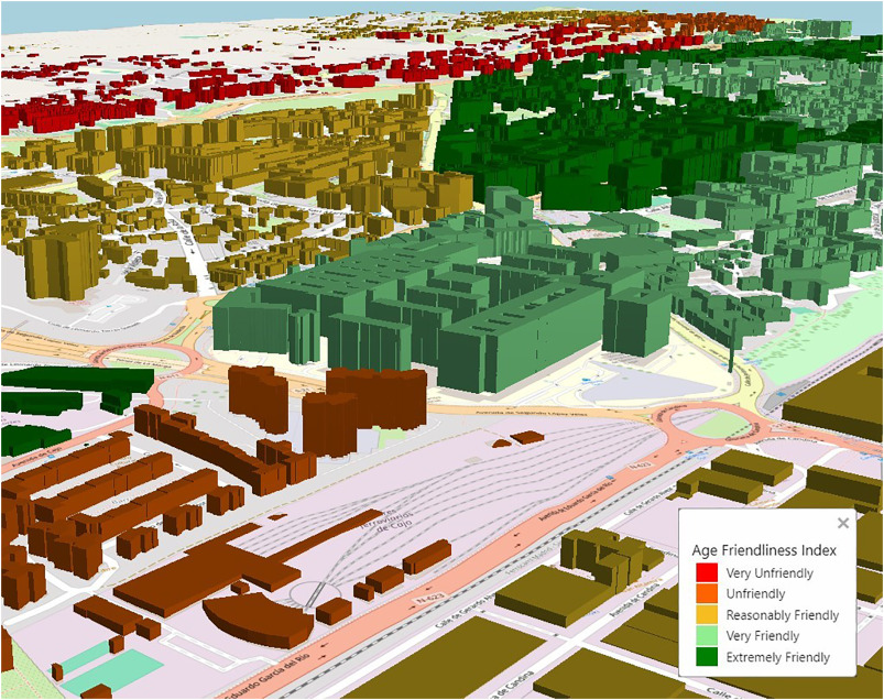 Las Local Digital Twins (LDT), mediante el análisis de sistemas de información geográfica (SIG) y los modelos urbanos tridimensionales (1D), pueden simular escenarios para adaptar los espacios urbanos a las  poblaciones que envejecen. sciencedirect.com/science/articl…