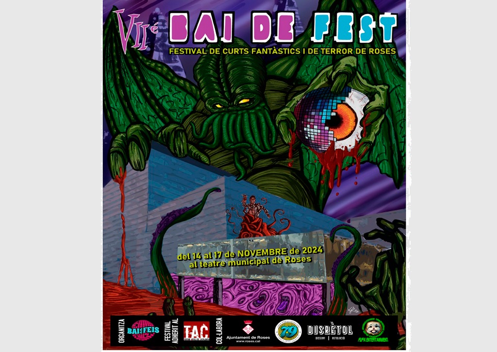 Diari Girona Notícies (@gironanoticies) on Twitter photo El BaideFest arriba a la setena edició amb novetats gironanoticies.com/noticia/252602…
El festival de curts fantàstics i de terror de Roses se celebrarà del 14 al 17 de novembre al Teatre Municipal del nucli alt-empordanès #Roses #AltEmpordà <a href="/BaiDeFest/">Festival BaiDeFest Roses</a> El BaideFest arriba a la setena edició amb novetats gironanoticies.com/noticia/252602…
El festival de curts fantàstics i de terror de Roses se celebrarà del 14 al 17 de novembre al Teatre Municipal del nucli alt-empordanès #Roses #AltEmpordà <a href="/BaiDeFest/">Festival BaiDeFest Roses</a>