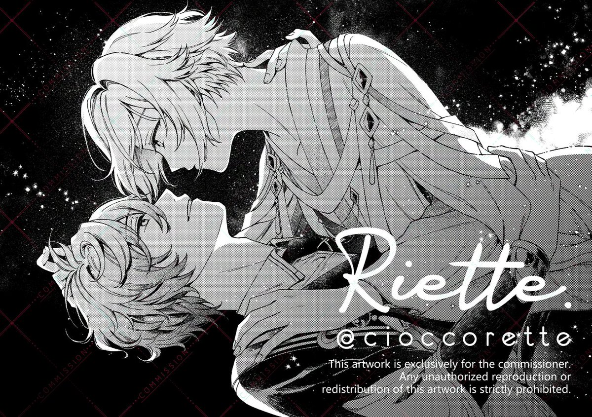 cioccorette's tweet photo. Inked comms for rikka🌟
It was fun to work on this piece 🫣 thank you for your support! https://t.co/GEKrh0aVqL
