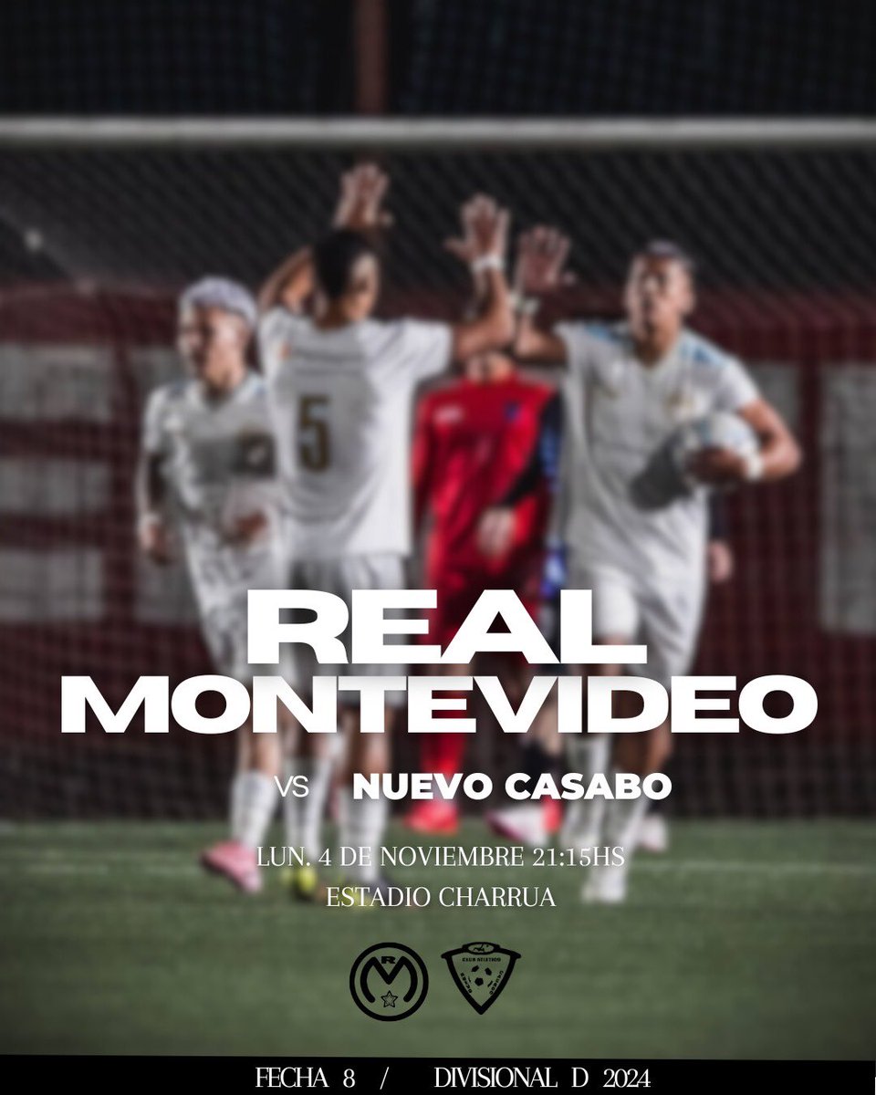 ᴏᴄᴛᴀᴠᴀ ꜰᴇᴄʜᴀ

🗓️: 4/11
🕘: 21:15 hs
📍: Estadio Charrua
🆚: Nuevo Casabo