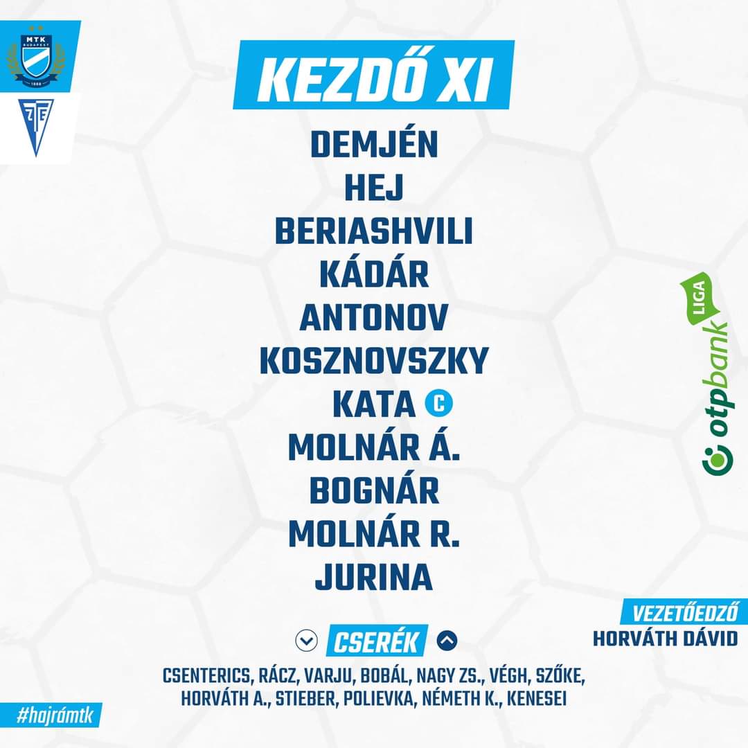 MTK Budapest tweet media