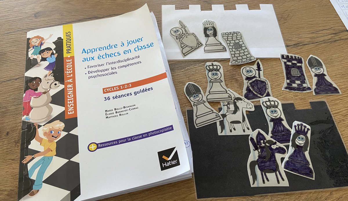 S_Bella74's tweet image. Utilisation du Bookinou @mybookinou pour enregistrer le conte de présentation des #échecs aux élèves et leur proposer une présentation en classe dès la rentrée avec personnages plastifiés Cc @M__Rollin @ebc974 @HatierRegionSud #cycle1 #maternelle
