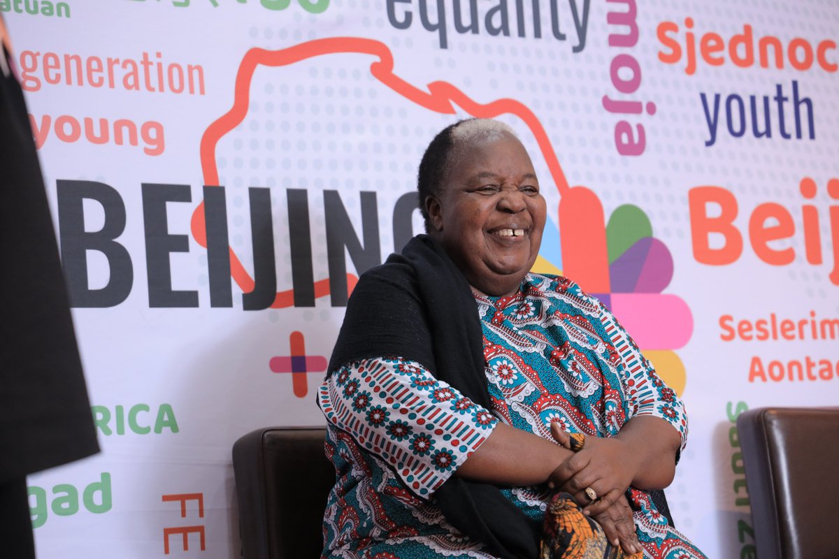 African girls and young women hold the key 🔑to a new Africa🌍 With the support and guidance of the older generation, they can shape policies and systems that empower them - <a href="/GetrudeMongella/">Getrude Mongella</a>