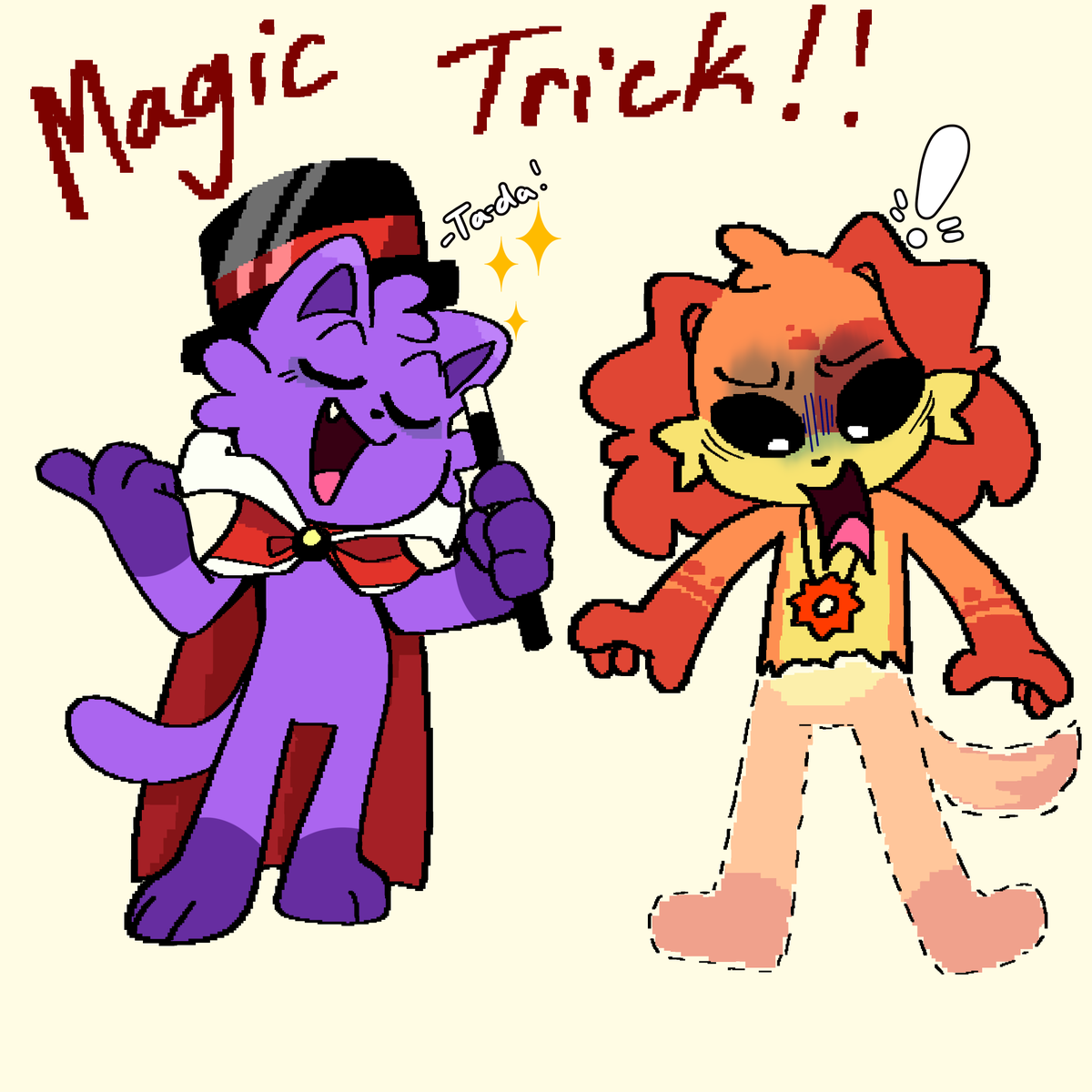 BonanusFanan's tweet photo. Day 31: Trick🪄
(Ran out of ideas) FINALLY DONE now I can work on drawing everyone's Oc's https://t.co/Ows96Rfqov