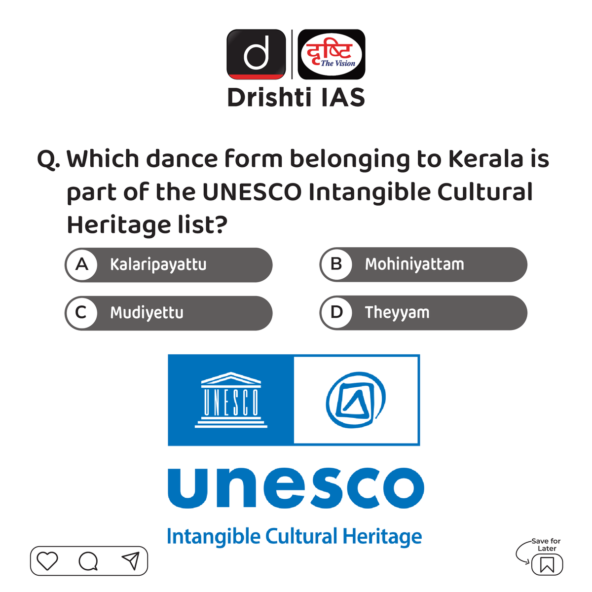 drishtiiaseng's tweet photo. Read about the Kutiyattam!
#DrishtiDailyBrief #Kutiyattam #KutiyattamDance #DanceForm #Kerala #TraditionalDance #Unity #Integrity #India #UPSC #IAS #DrishtiIAS #DrishtiIASEnglish https://t.co/9TfgFfCRAL